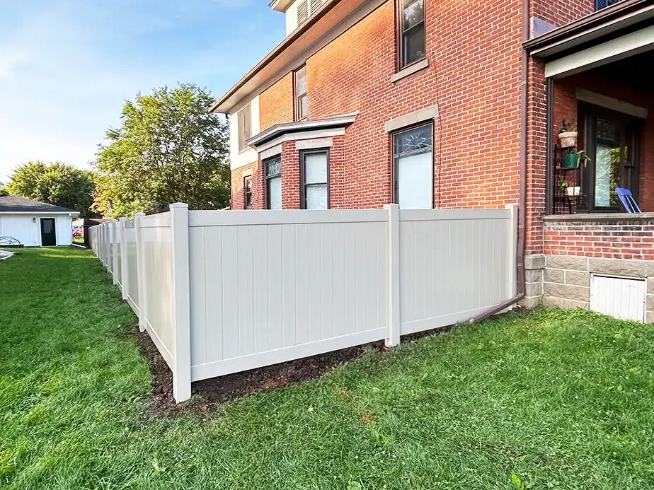 Security Fence Example in La Crosse, Wisconsin