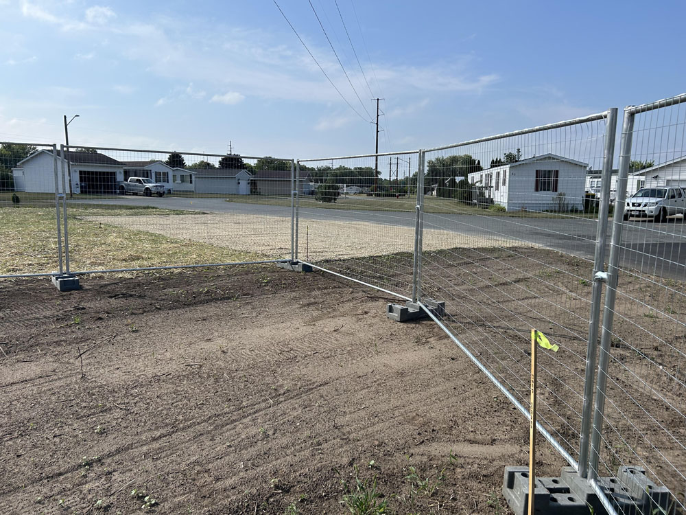 Temporary Fencing Installation