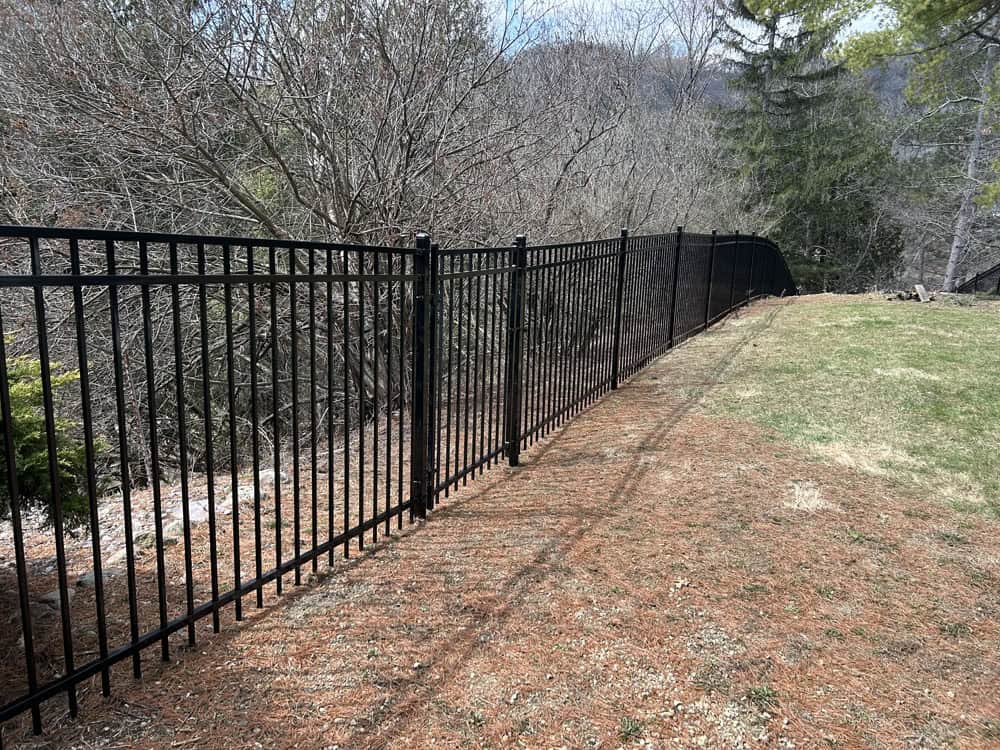 Ornamental fencing installation by Flyway Fence Co