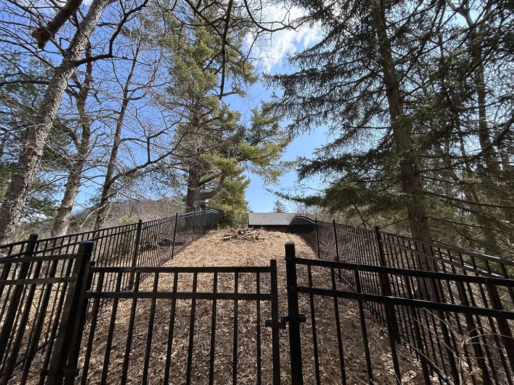 Ornamental fencing installation by Flyway Fence Co