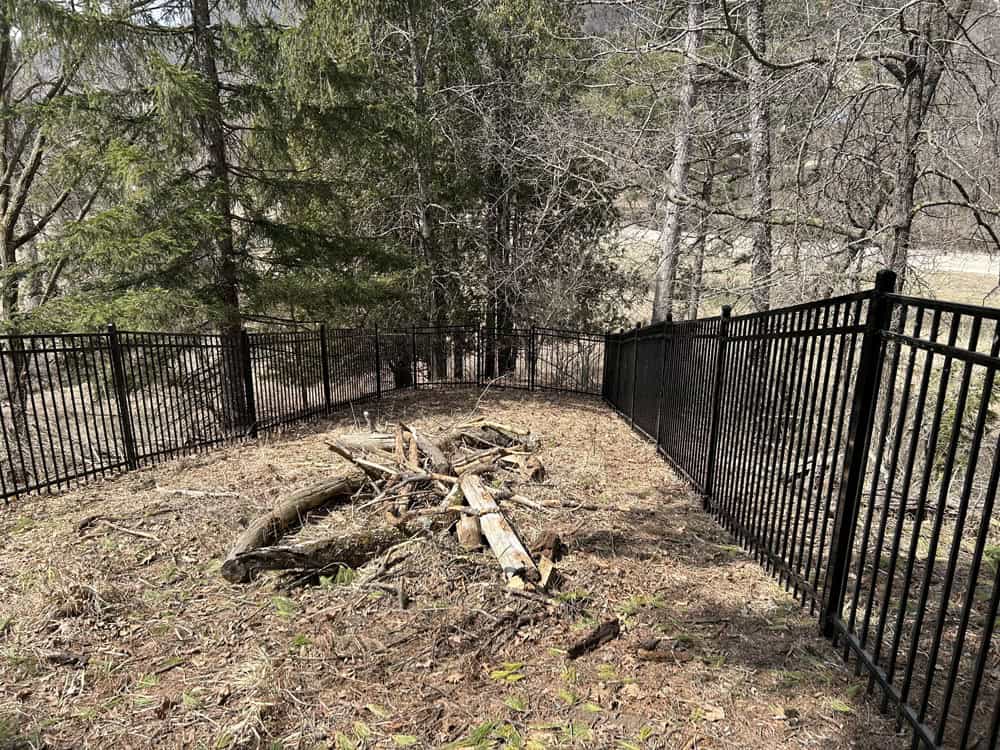 Ornamental fencing installation by Flyway Fence Co