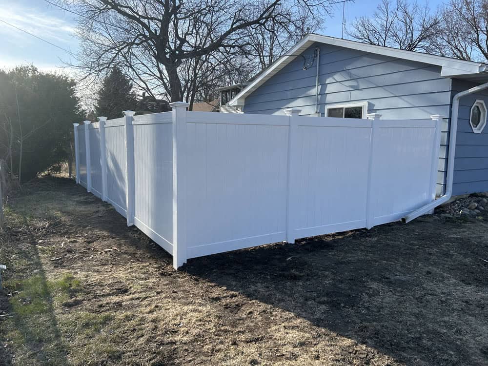 Vinyl Fence Install
