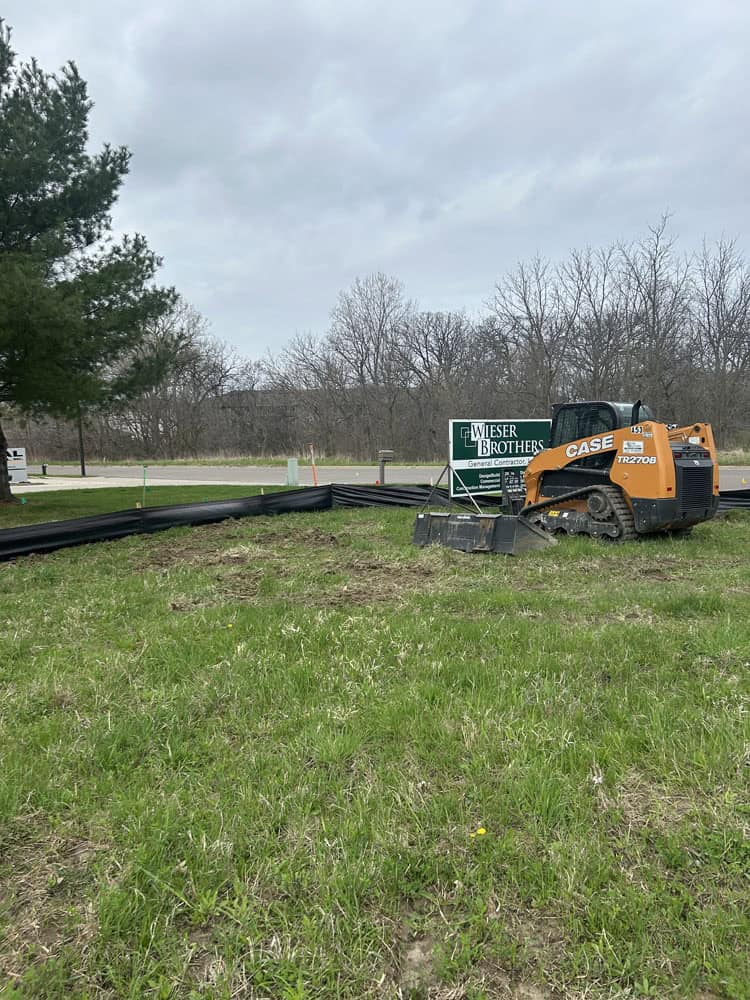 Silt Fence Installation