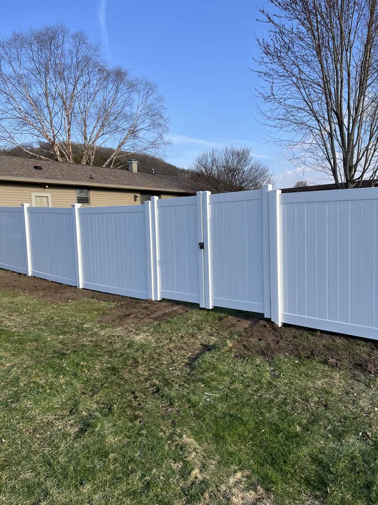 Vinyl Fence Install
