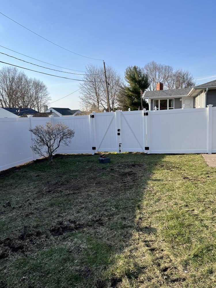Vinyl Fence Install