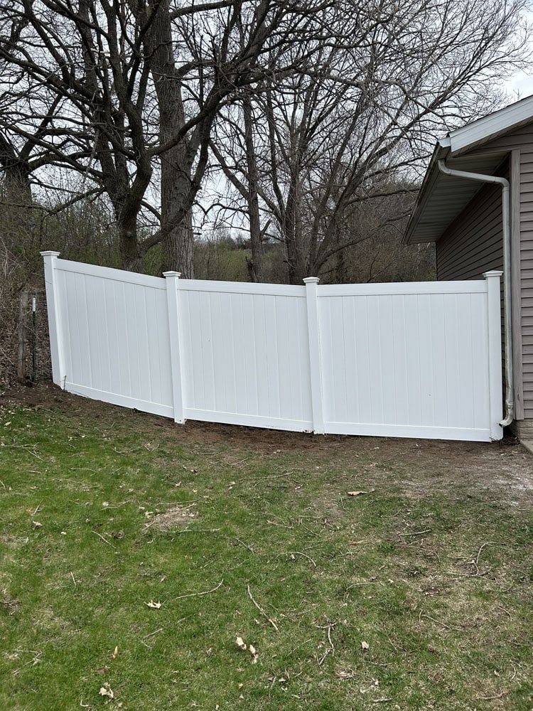 Vinyl Fence Install