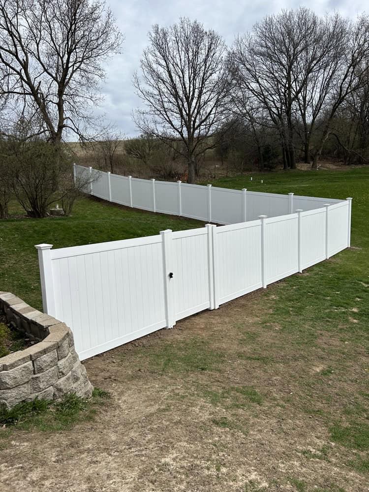 Vinyl Fence Installation