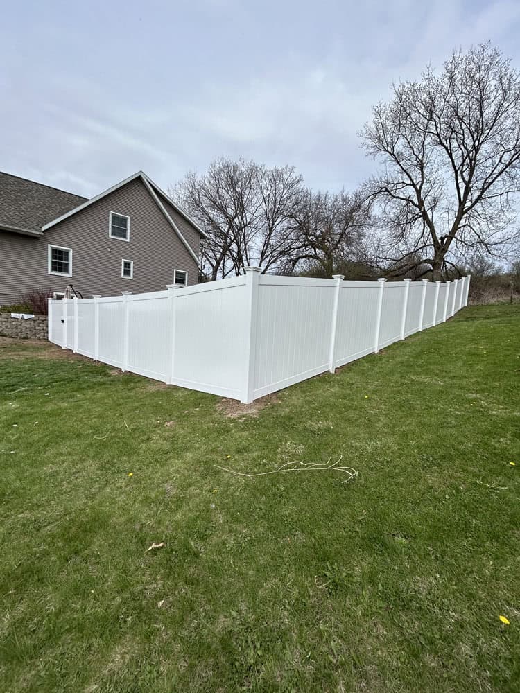 Vinyl Fence Install