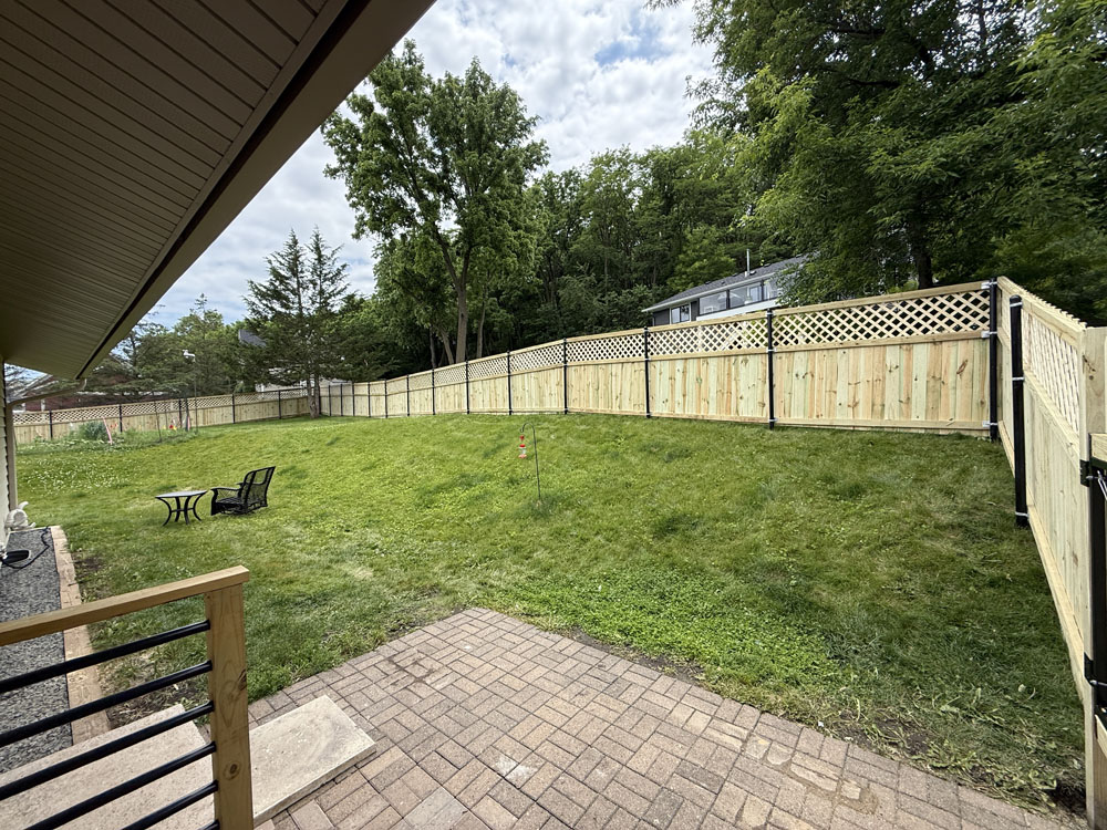 Wood Fence Installation