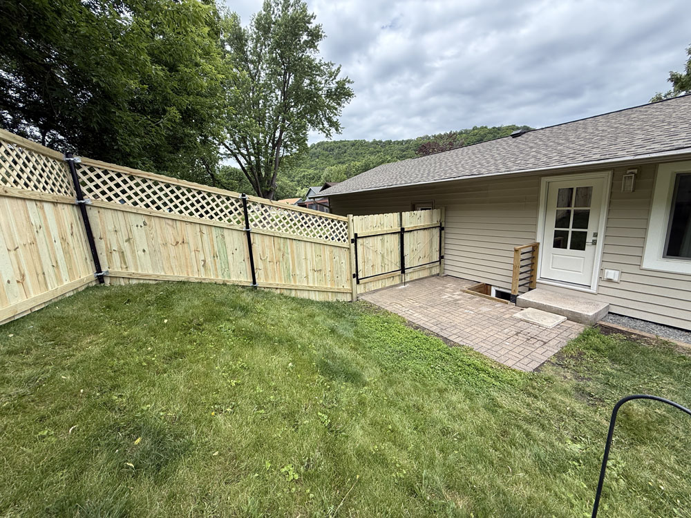 Wood Fence Installation