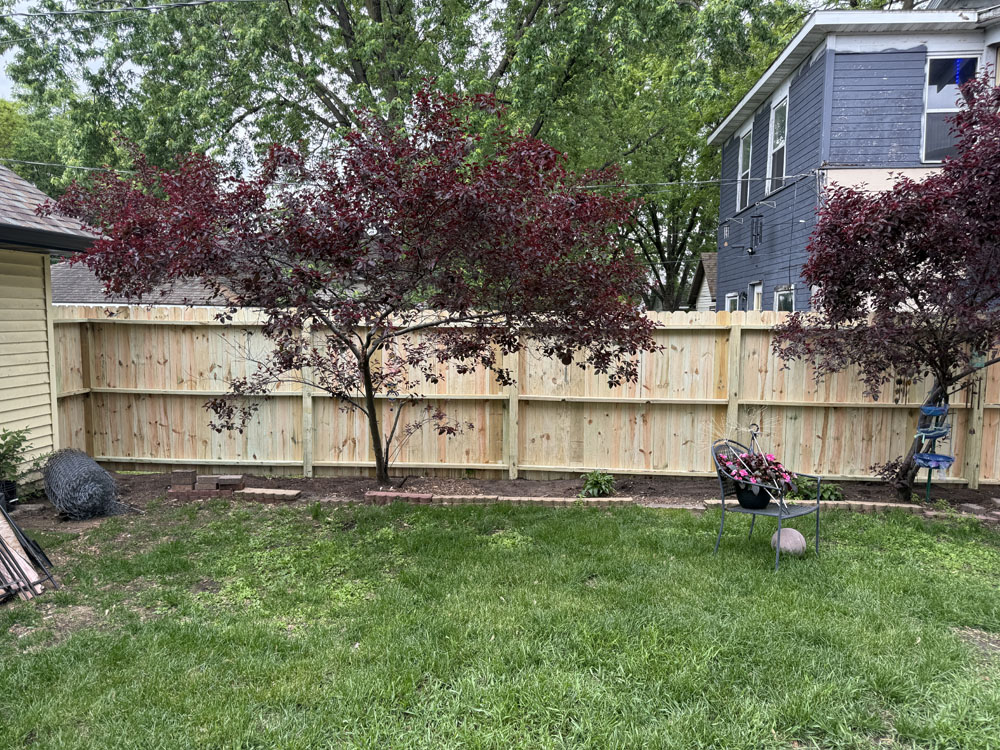 Wood Fence Installation
