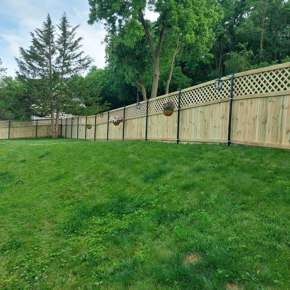 Wood Fence Installation