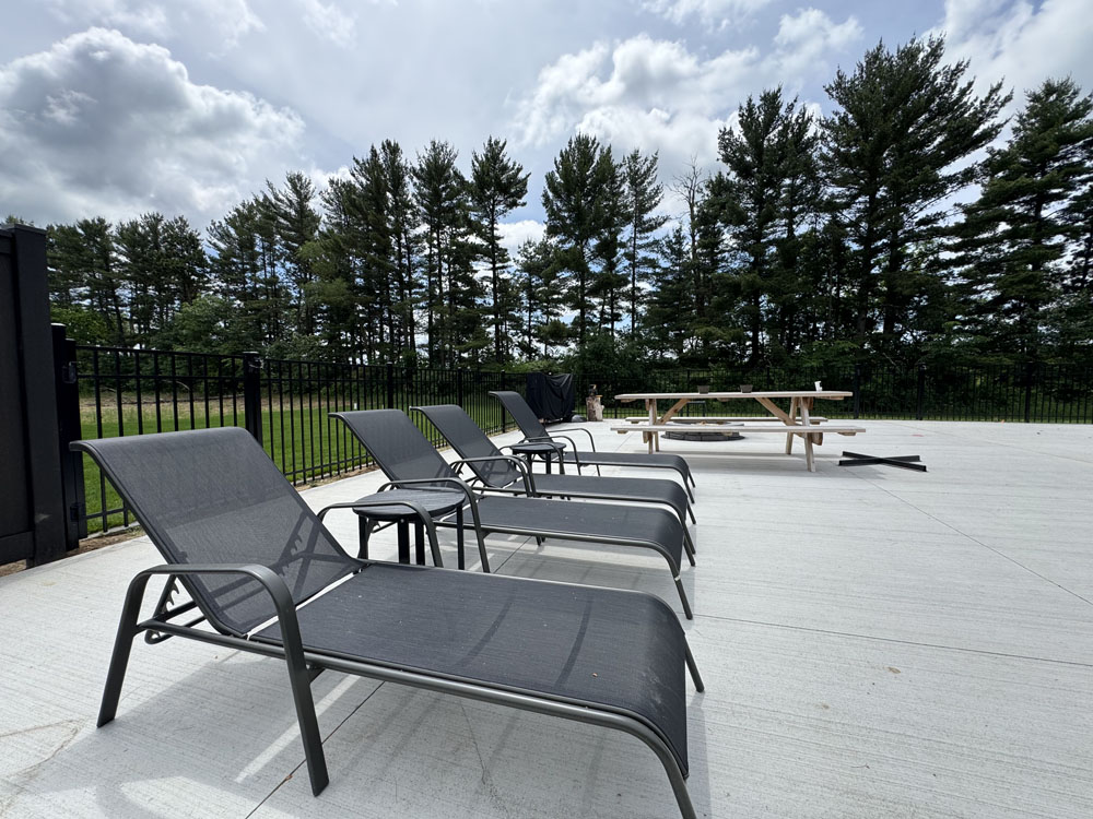 Ornamental pool fencing