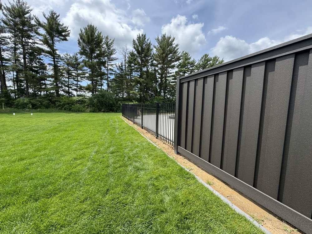 Ornamental pool fencing
