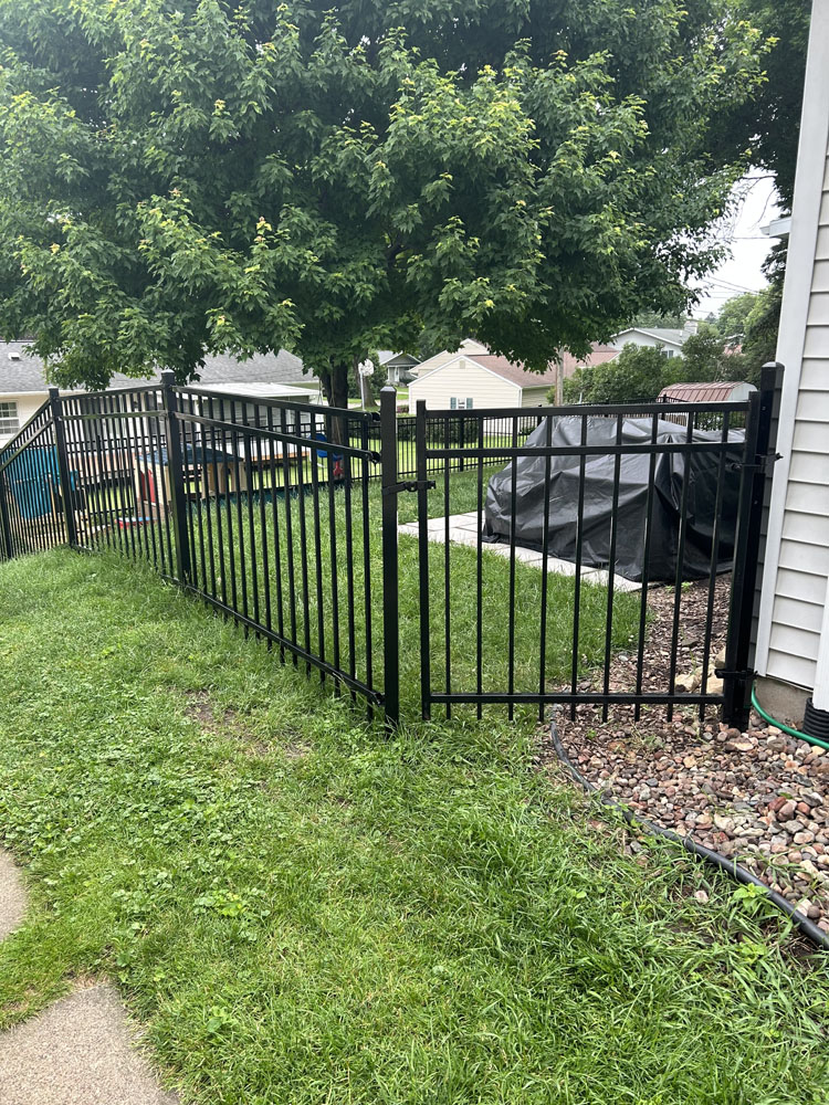 ornamental fencing installation