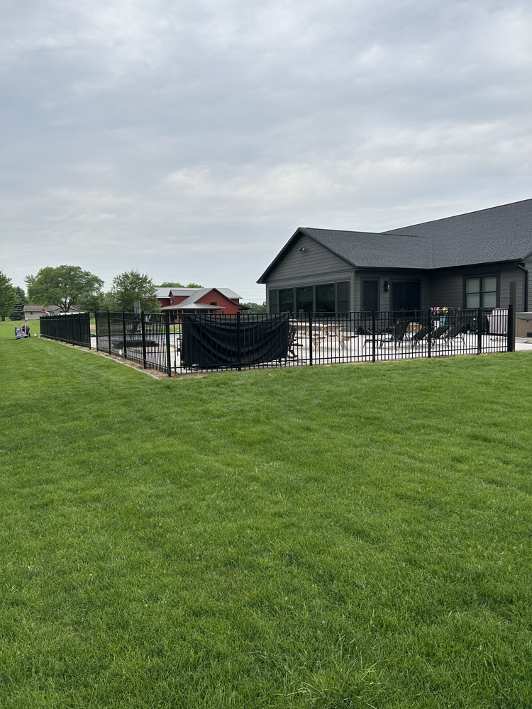 ornamental fencing installation